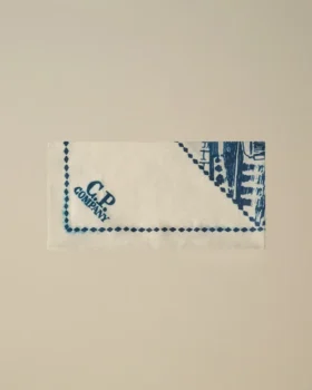 Bandana en mousseline imprimée d’un motif graphique