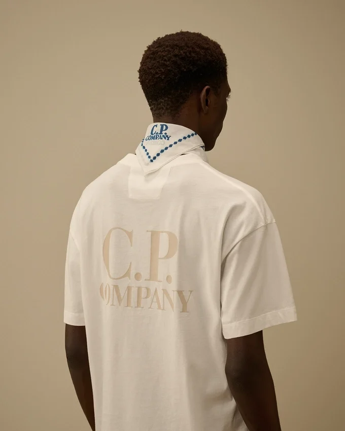 Bandana en mousseline imprimée d’un motif graphique