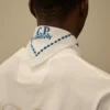 Bandana en mousseline imprimée d’un motif graphique