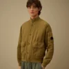 Blouson aviateur à motif « Broken Twill Lens »