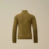 Cardigan U16 en coton zippé avec motif « Lens »