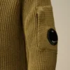 Cardigan U16 en coton zippé avec motif « Lens »