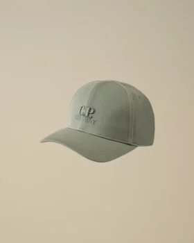 Casquette en gabardine avec logo