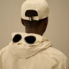 Casquette en gabardine à contrastes