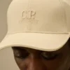 Casquette en gabardine à contrastes