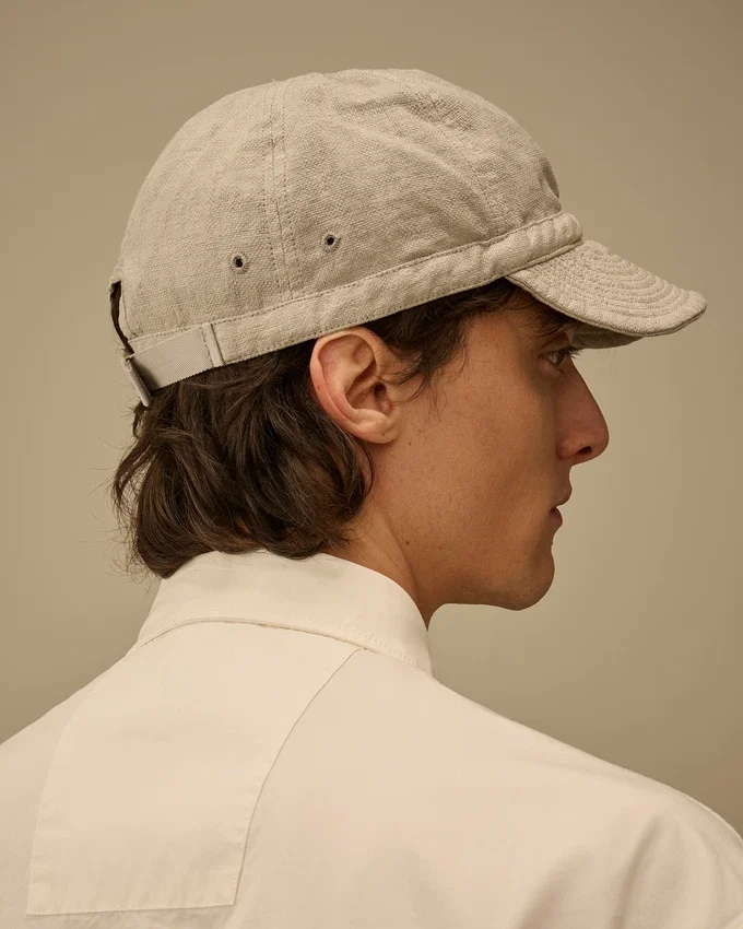 Casquette en mélange Rafia-R