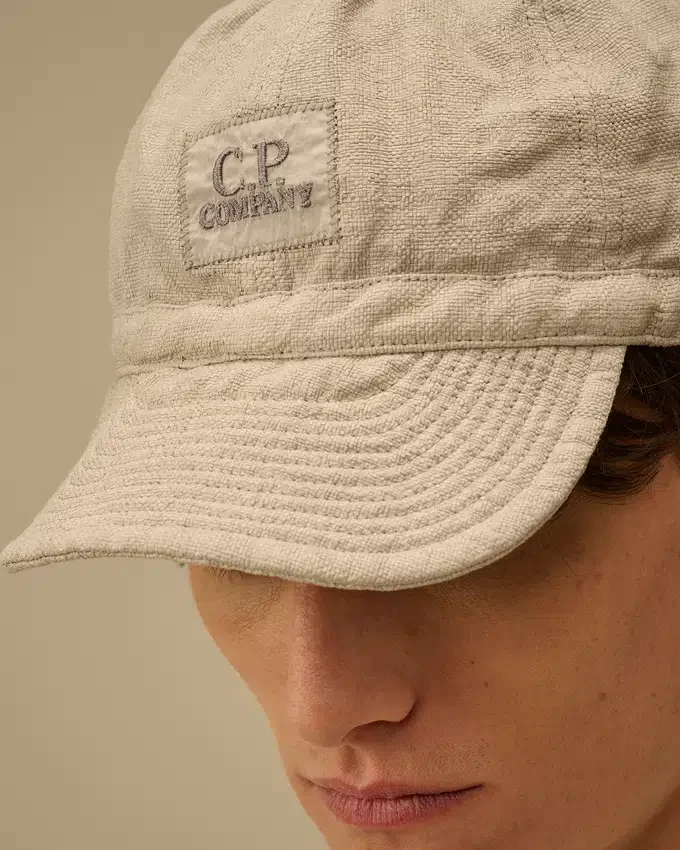 Casquette en mélange Rafia-R