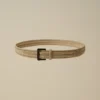 Ceinture en coton tressé mélangé