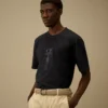 Ceinture en coton tressé mélangé