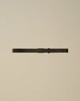 Ceinture en cuir avec logo