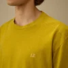 Chemise en jersey 20/1 avec logo plaqué