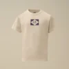 Chemise graphique à manches courtes en jersey de coton 30/1 U16
