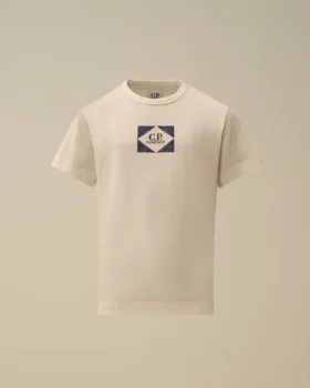 Chemise graphique à manches courtes en jersey de coton 30/1 U16