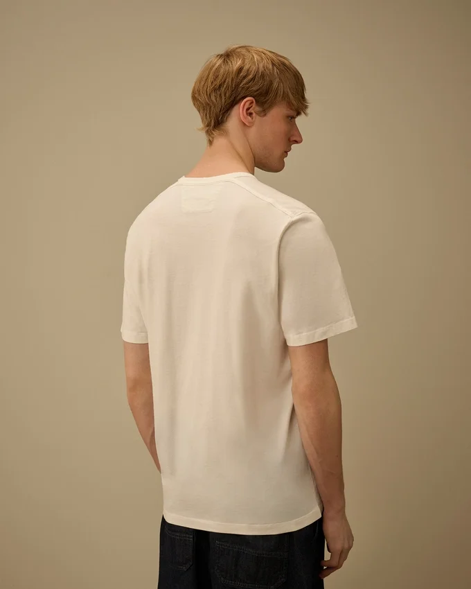 Chemise à manches courtes « British Sailor » en jersey compact 20/1
