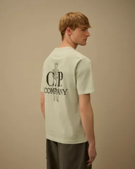 Chemise à manches courtes en jersey 1020 avec broderie