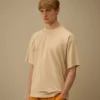 Chemise à manches courtes en jersey 1020 avec imprimé au pochoir