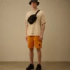 Chemise à manches courtes en jersey 1020 avec imprimé au pochoir