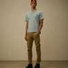 Chemise à manches courtes en jersey 20/1