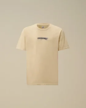 Chemise à manches courtes en jersey 24/1 avec logo