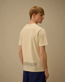 Chemise à manches courtes en jersey 24/1 avec logo
