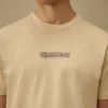 Chemise à manches courtes en jersey 24/1 avec logo