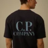 Chemise à manches courtes en jersey 30/1 avec imprimé graphique