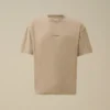 Chemise à manches courtes en jersey 30/1 avec logo
