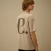 Chemise à manches courtes en jersey 30/1 avec logo