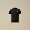 Chemise à manches courtes en jersey de coton 30/1 U16 avec écusson logo