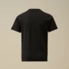 Chemise à manches courtes en jersey de coton 30/1 U16 avec écusson logo