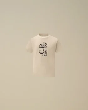 Chemise à manches courtes en jersey de coton 30/1 U16 avec logo