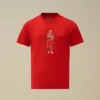 Chemise à manches courtes en jersey de coton 30/1 U16 avec logo