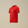 Chemise à manches courtes en jersey de coton 30/1 U16 avec logo