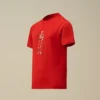 Chemise à manches courtes en jersey de coton 30/1 U16 avec logo