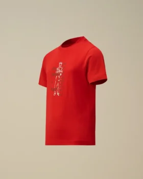 Chemise à manches courtes en jersey de coton 30/1 U16 avec logo