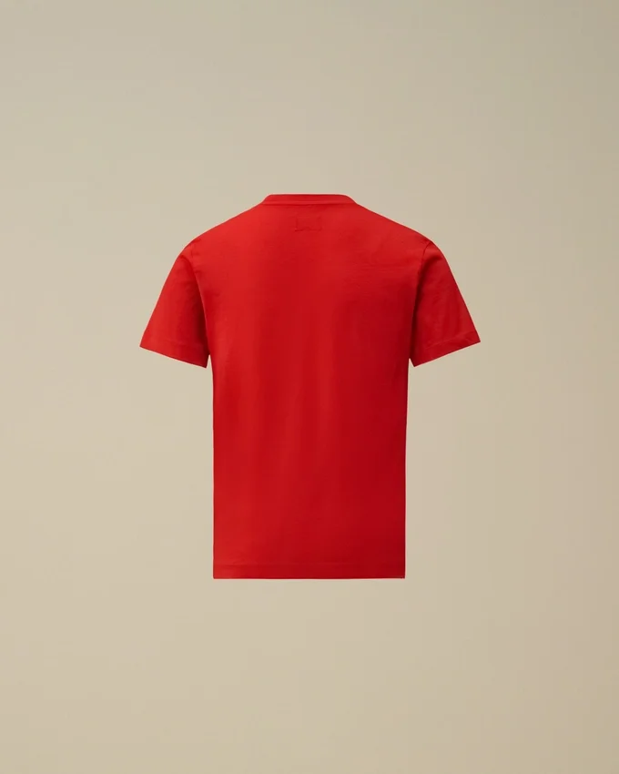 Chemise à manches courtes en jersey de coton 30/1 U16 avec logo