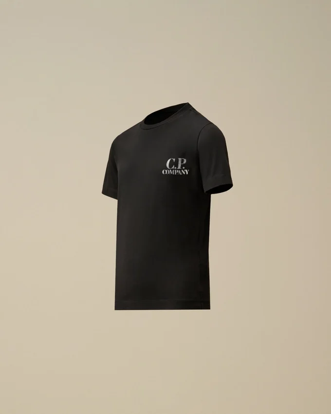 Chemise à manches courtes en jersey de coton 30/1 U16 avec logo