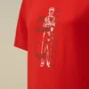 Chemise à manches courtes en jersey de coton 30/1 U16 avec logo