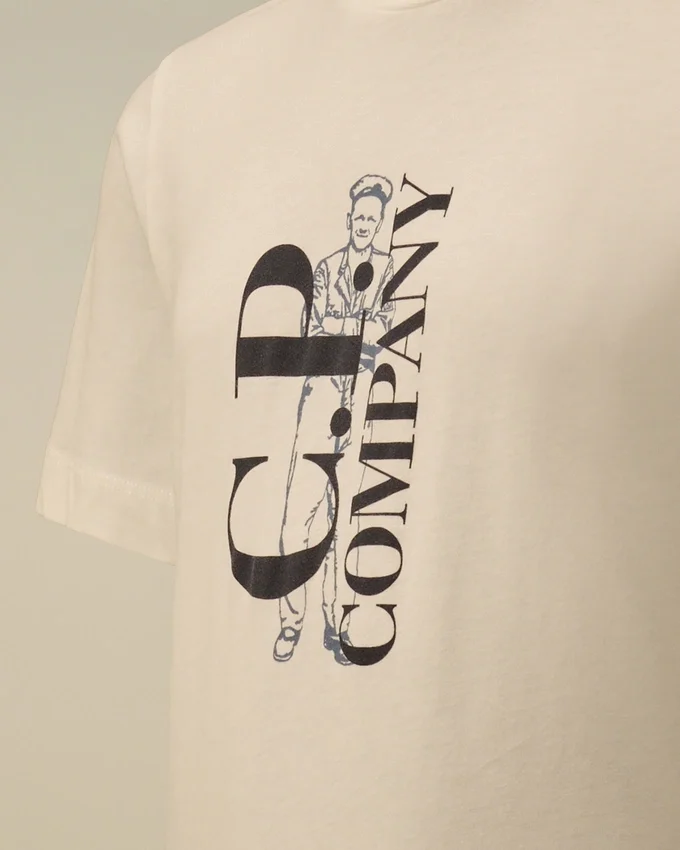 Chemise à manches courtes en jersey de coton 30/1 U16 avec logo