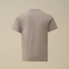 Chemise à manches courtes en jersey de coton 30/1 U16 avec étiquette logo