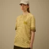 Chemise à manches courtes en jersey imprimé 20/1 avec logo