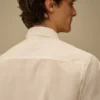 Chemise à manches courtes en popeline