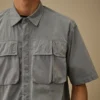 Chemise à manches courtes et fermeture éclair 50 Fili