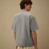 Chemise à manches courtes et fermeture éclair 50 Fili
