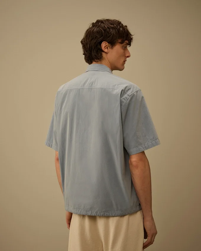 Chemise à manches courtes et fermeture éclair 50 Fili