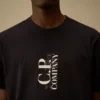 Chemise à manches courtes imprimée en jersey 30/1