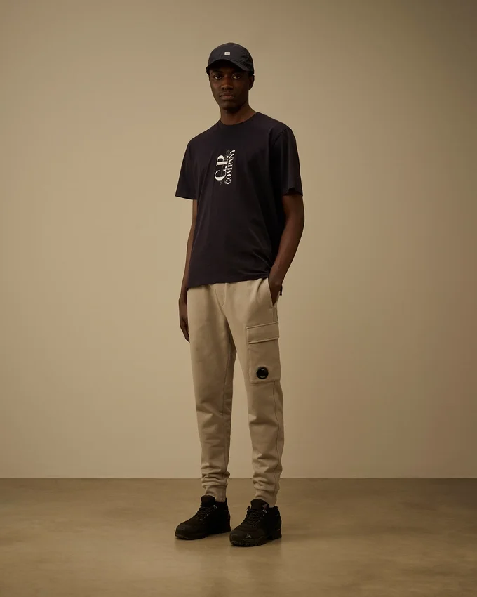 Chemise à manches courtes imprimée en jersey 30/1