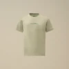 Chemise à manches courtes U16 en jersey de coton 30/1 avec logo maxi