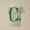 Chemise à manches courtes U16 en jersey de coton 30/1 avec logo maxi