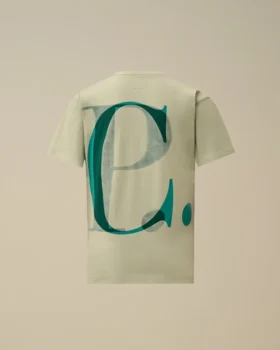Chemise à manches courtes U16 en jersey de coton 30/1 avec logo maxi